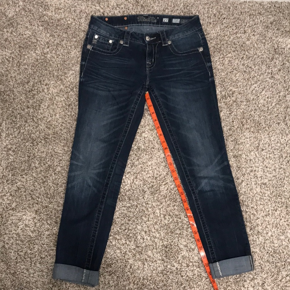 Miss Me Cuffed Capris